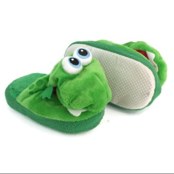 Stompeez Kid's Unisex Dinosaur Slippers US Size 11 - Picture 3 of 3